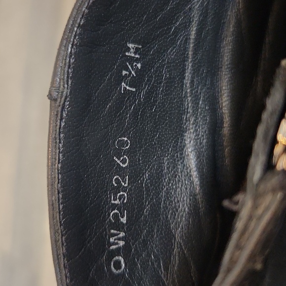 Stuart Weitzman Black Suede Booties With Tassles Size 7.5 - Picture 6 of 12